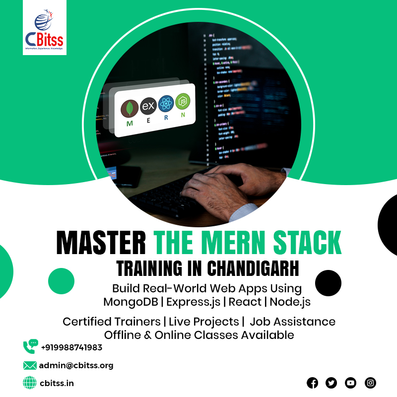 Best MERN Stack Training in Chandigarh – Become a Full-Stack Developer with CBitss